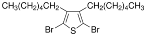2,5-Dibromo-3,4-dihexylthiophene chemical structure