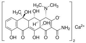 Oxytetracycline hemicalcium salt chemical structure