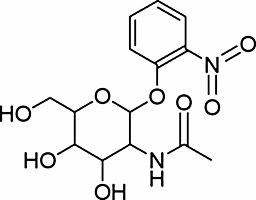 2-Nitrophenyl-N-acetyl-β-D-galactosaminide chemical structure