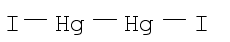Mercury(I) iodide chemical structure