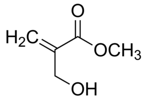Methyl 2-(hydroxymethyl)acrylate chemical structure