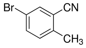 5-Bromo-2-methylbenzonitrile chemical structure