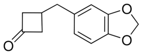 3-Piperonylcyclobutanone chemical structure