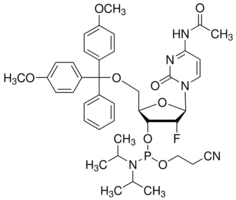 DMT-2′Fluoro-dC(ac) Phosphoramidite chemical structure