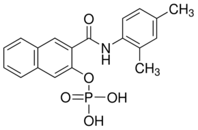 Naphthol AS-MX phosphate chemical structure