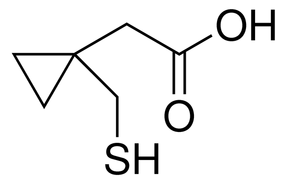 1-(Mercaptomethyl)cyclopropaneacetic acid chemical structure