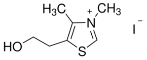 5-(2-Hydroxyethyl)-3,4-dimethylthiazolium iodide chemical structure