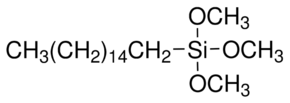 Hexadecyltrimethoxysilane chemical structure