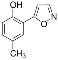 2-(5-Isoxazolyl)-4-methylphenol chemical structure