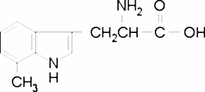 7-Methyl-DL-tryptophan chemical structure