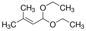 1,1-Diethoxy-3-methyl-2-butene chemical structure