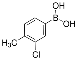 3-Chloro-4-methylphenylboronic acid chemical structure