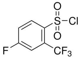 4-Fluoro-2-(trifluoromethyl)benzenesulfonyl chloride chemical structure