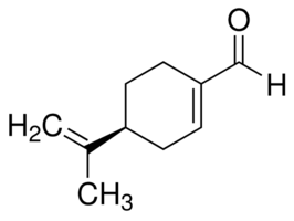 (S)-(−)-Perillaldehyde chemical structure