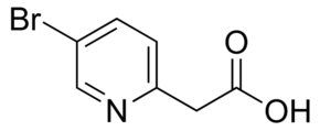 5-Bromopyridine-2-acetic acid chemical structure
