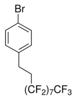 1-Bromo-4-(3,3,4,4,5,5,6,6,7,7,8,8,9,9,10,10,10-heptadecafluorodecyl)benzene chemical structure