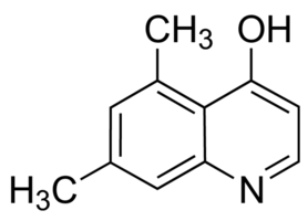 5,7-Dimethyl-4-hydroxyquinoline chemical structure