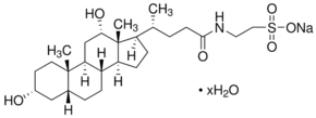 Sodium taurodeoxycholate hydrate chemical structure