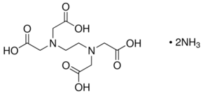 Ethylenediaminetetraacetic acid diammonium salt chemical structure