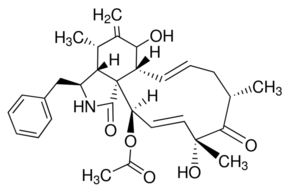 Cytochalasin D chemical structure