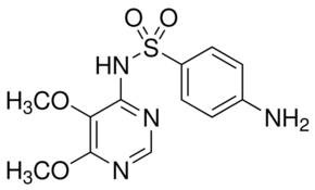 Sulfadoxin chemical structure