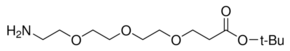 tert-Butyl 12-amino-4,7,10-trioxadodecanoate chemical structure