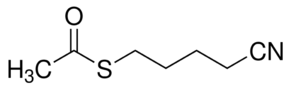 S-(4-Cyanobutyl)thioacetate chemical structure