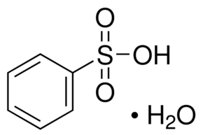 Benzenesulfonic acid monohydrate chemical structure
