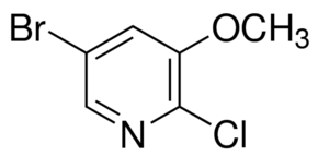 5-Bromo-2-chloro-3-methoxypyridine chemical structure
