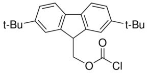 2,7-Di-tert-butyl-9-fluorenylmethyl chloroformate chemical structure