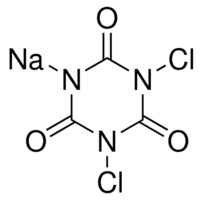 Sodium dichloroisocyanurate chemical structure
