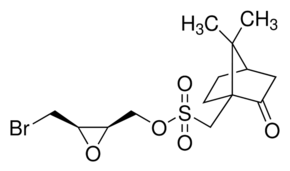 (2′R,3′R)-4′-Bromo-cis-2′,3′-epoxybutyl (1S)-10-camphorsulfonate chemical structure