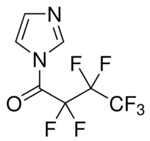 N-Heptafluorobutyrylimidazole chemical structure