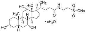 Sodium taurocholate hydrate chemical structure