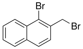 1-Bromo-2-(bromomethyl)naphthalene chemical structure