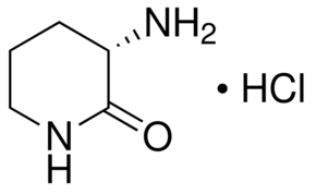 (S)-3-Amino-2-piperidone hydrochloride chemical structure