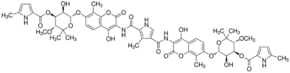 Coumermycin A1 chemical structure