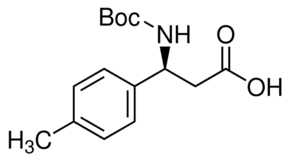 (S)-Boc-4-methyl-β-Phe-OH chemical structure