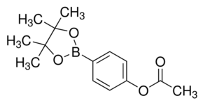 4-Acetoxyphenylboronic acid pinacol ester chemical structure