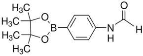 4-(Formylamino)phenylboronic acid pinacol ester chemical structure