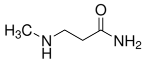 3-(Methylamino)propionamide chemical structure