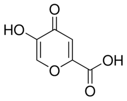 5-Hydroxy-4-oxo-4H-pyran-2-carboxylic acid chemical structure