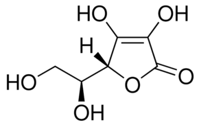 L-Ascorbic acid chemical structure