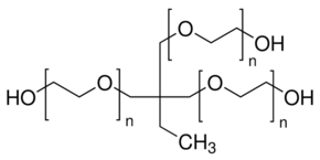 Trimethylolpropane ethoxylate chemical structure