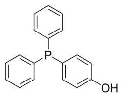 (4-Hydroxyphenyl)diphenylphosphine chemical structure