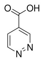 4-Pyridazinecarboxylic acid chemical structure