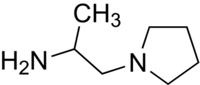 1-(1-Pyrrolidinyl)-2-propanamine chemical structure