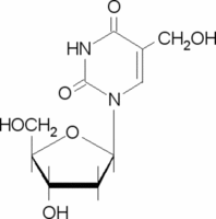 5-Hydroxymethyl-2′-deoxyuridine chemical structure