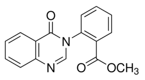 Methyl 2-(4-oxo-3(4H)-quinazolinyl)benzoate chemical structure