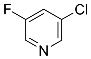 3-Chloro-5-fluoropyridine chemical structure